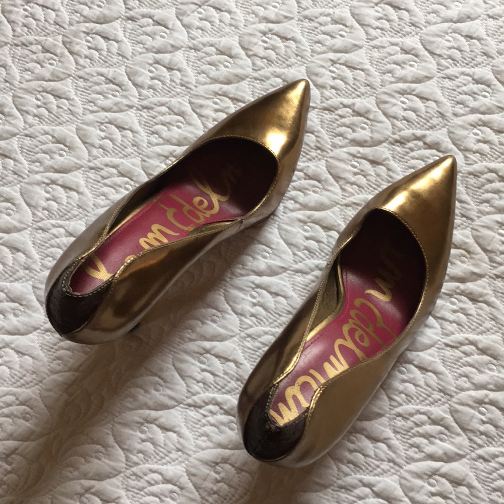 Sam Edelman Heels 8.5 Leather Upper